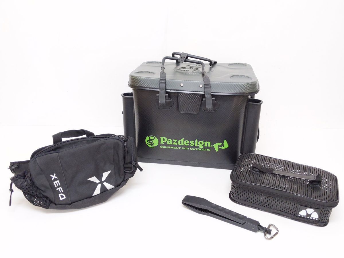 Pazdesign パズデザイン Pslバッカン シマノ ゼフォー ウェストバッグ 他 計4点セット タックルボックス 売買されたオークション情報 Yahooの商品情報をアーカイブ公開 オークファン Aucfan Com