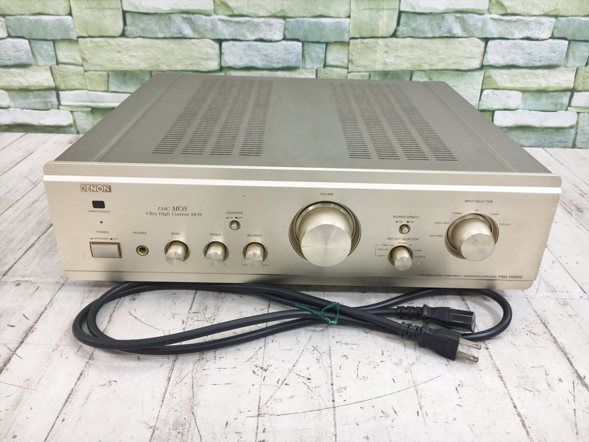 DENON プリメインアンプ デノン PMA-1500R オーディオ機器 ジャンク