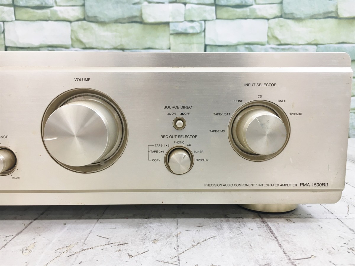 DENON プリメインアンプ デノン PMA-1500R オーディオ機器 ジャンク