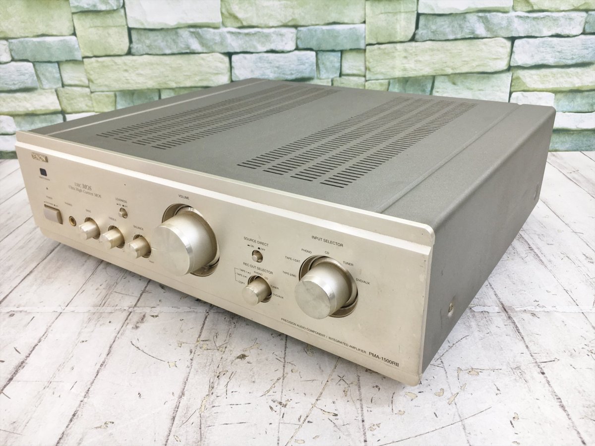DENON プリメインアンプ デノン PMA-1500R オーディオ機器 ジャンク