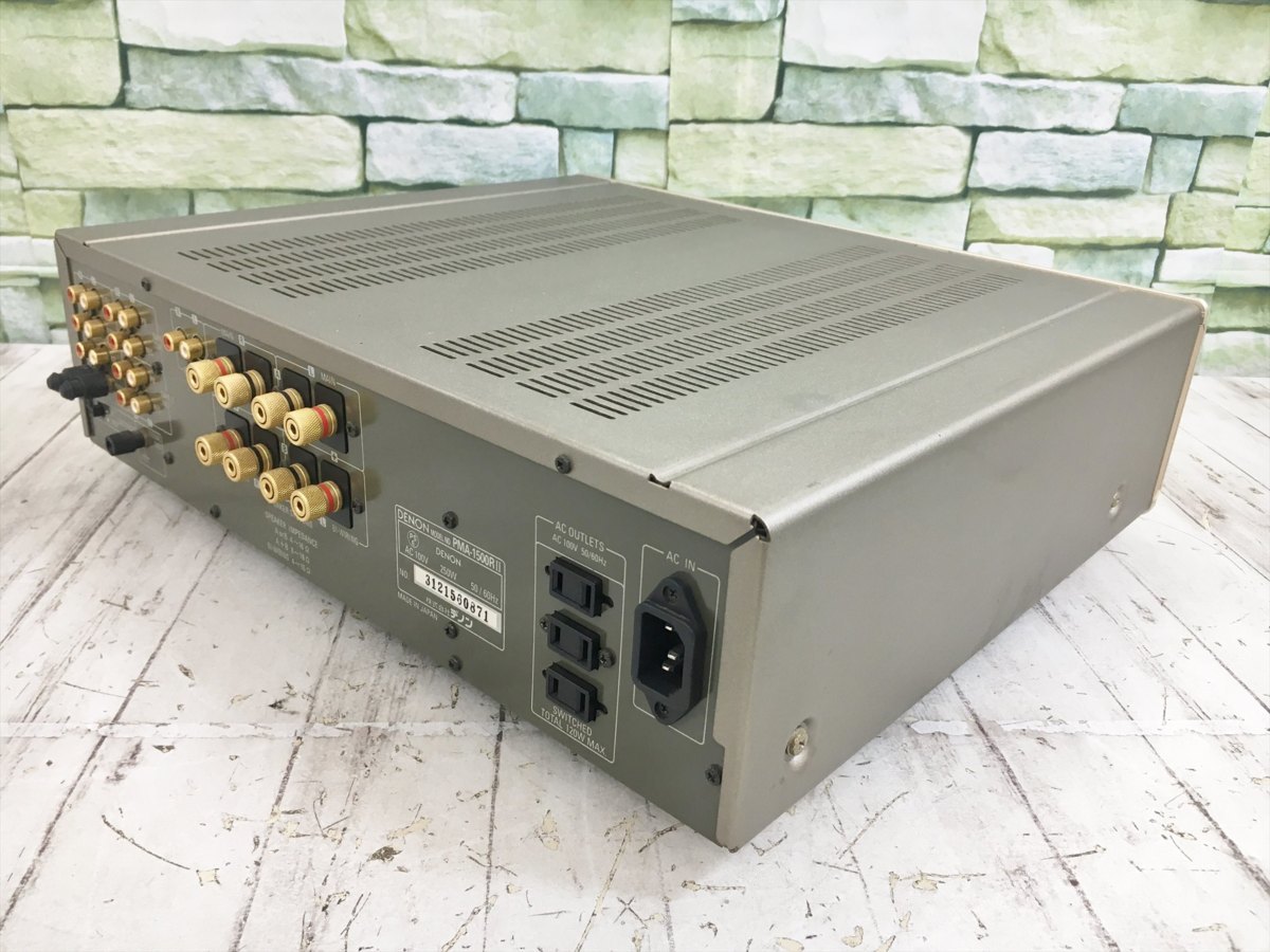 DENON プリメインアンプ デノン PMA-1500R オーディオ機器 ジャンク