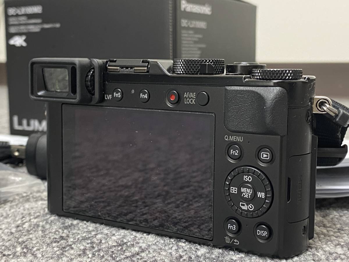 パナソニック LUMIX DC-LX100M2 自動開閉レンズキャップセット 中古美 