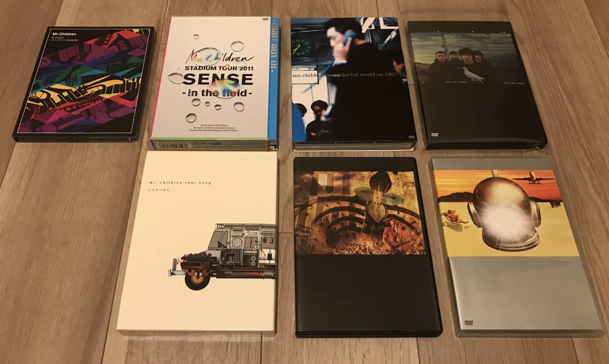 Mr.Children ミスチル ライブDVD 8作、CD 1作のセット Mr Children
