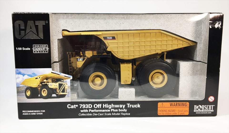 793D CAT Norscot Highway Truck Off Caterpillar • 1:50 0 w Diecast