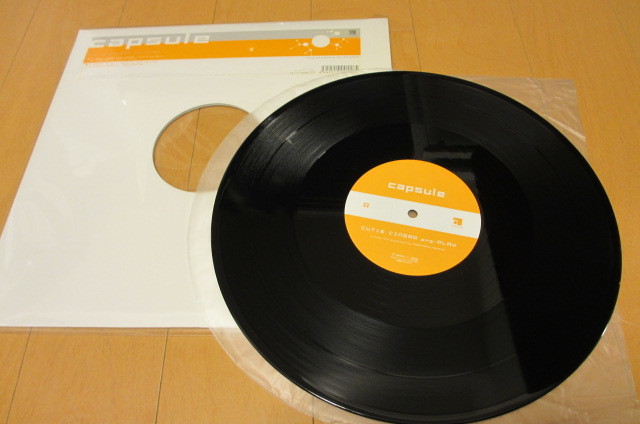 ★【capsule カプセル】☆『CUTIE CINEMA PRE-PLAY』美品盤　激レア★_2
