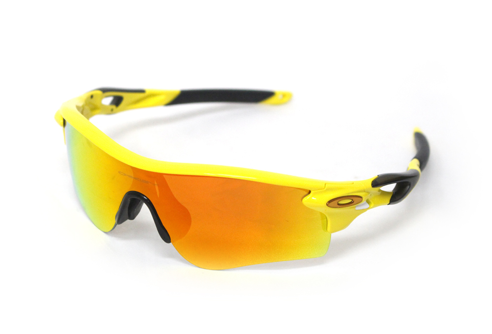 格安，セール OAKLEY RADARLOCK オークリー レーダーロック カスタム イエロー 偏光レンズ サングラス アイウェア ケース付き 品(セル、プラスチックフレーム)｜売買されたオークション情報、yahooの商品情報 セル、プラスチックフレーム