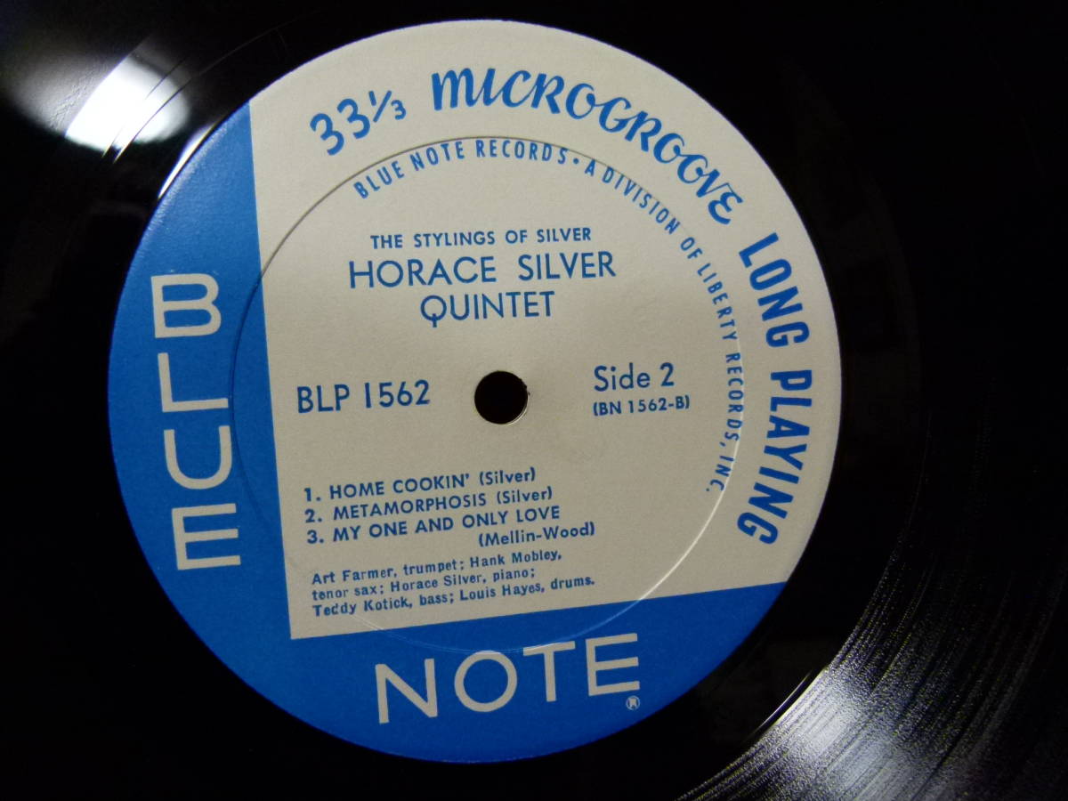 ★現品のみ！【USオリジナル/MONO/RVG,EAR刻印】ホレス・シルヴァー □激レア□美盤RVG MONORAL□HORACE SILVER□the stylings of SILVER