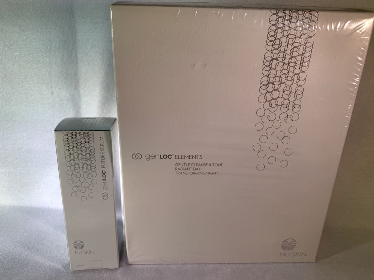 新品 NU SKIN ニュースキン genLOC エレメンツパッケージ フューチャー セラム 