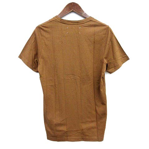 マルタンマルジェラ Martin Margiela 10 Tシャツ カットソー 半袖 無地 XS 茶 ブラウン /☆G Margiela Martin 0 S30AM0398 10普遍的なデザインが魅力。マルジェラの定番「八の McQueen