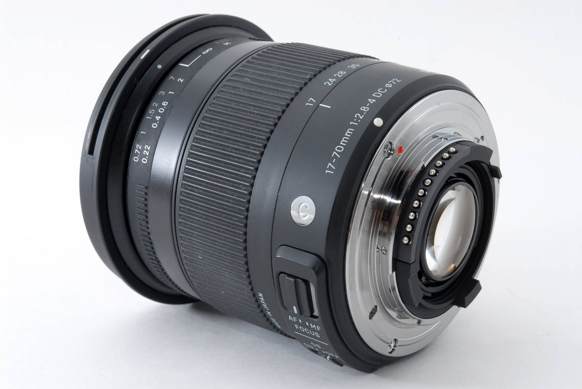 SIGMA シグマ Contemporary 17-70mm F2.8-4 DC MACRO OS HSM ニコン #238