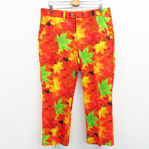 HOT，人気セール LOUD MOUTH ラウドマウス スラックス パンツ 紅葉 オレンジ系 36&times;30L 240001399621 ゴルフウェア メンズ(94cm～)｜売買されたオークション情報、yahooの商品情報をアーカイブ公開 - オークファン パンツ、スラックス