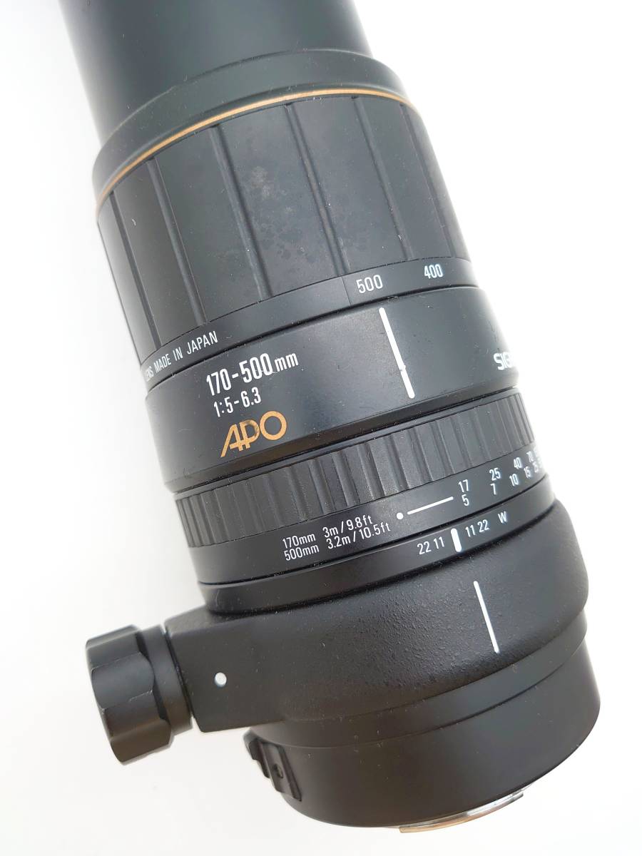 Sigma SIGMA 170-500㎜ 1:5-6.3 APO 望遠ズームレンズ レンズ