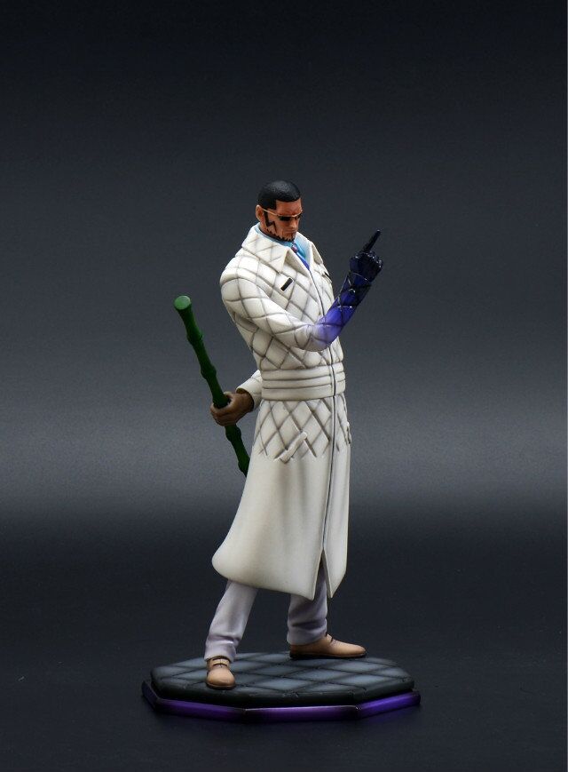 ワンピースフィギュア ドンキホーテファミリー 最高幹部 ヴェルゴ Vergo リペイント 改造 一品物 One Piece 売買されたオークション情報 Yahooの商品情報をアーカイブ公開 オークファン Aucfan Com