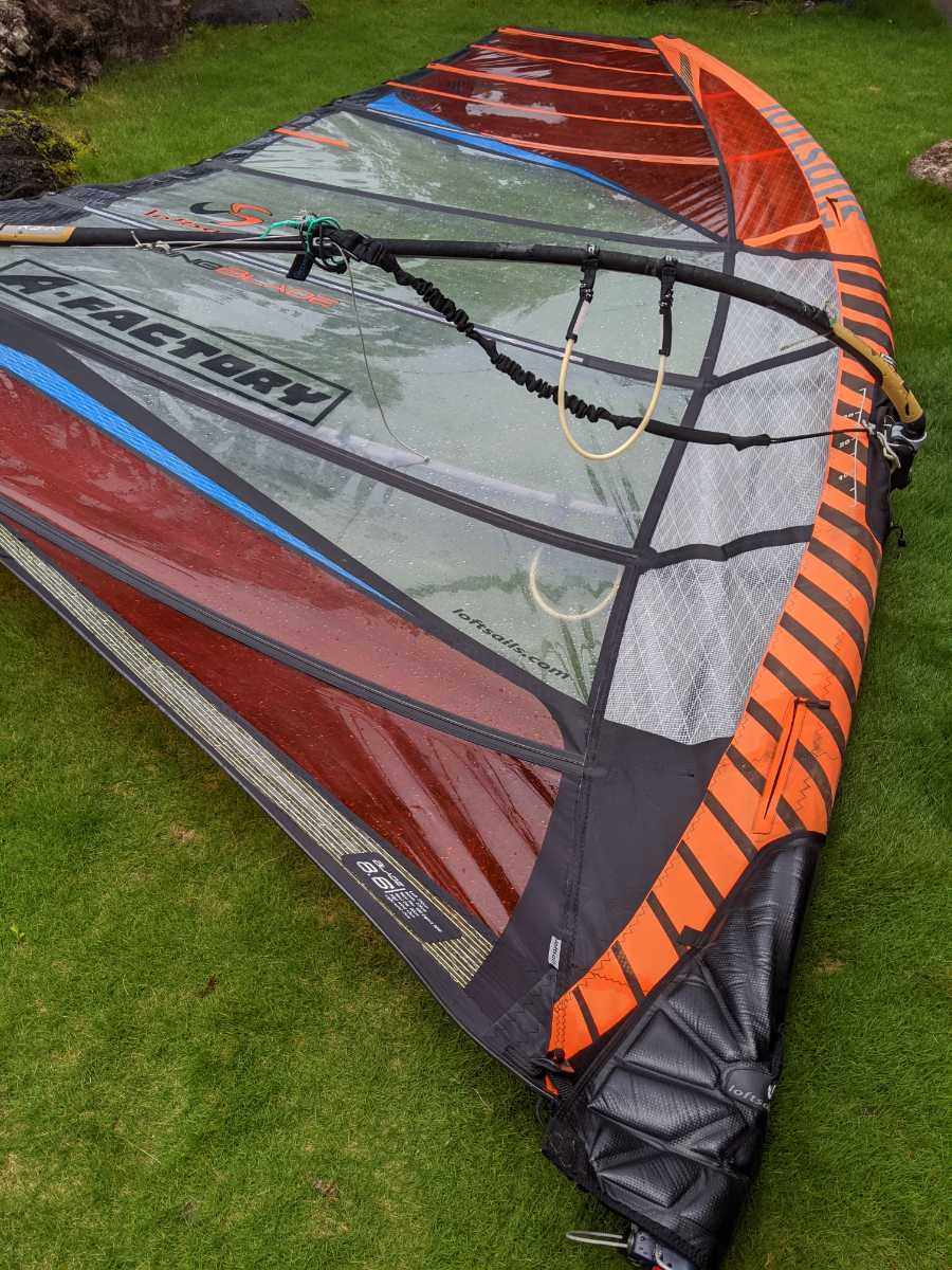 ロフトセイル Loftsails - 0 LOFTSAILS Racingblade スイッチブレード レーシングブレード Sail Windsurf RACINGBLADE 1 オキシジェン SWITCHBLADE White レース用ウインドサーフィンセイル