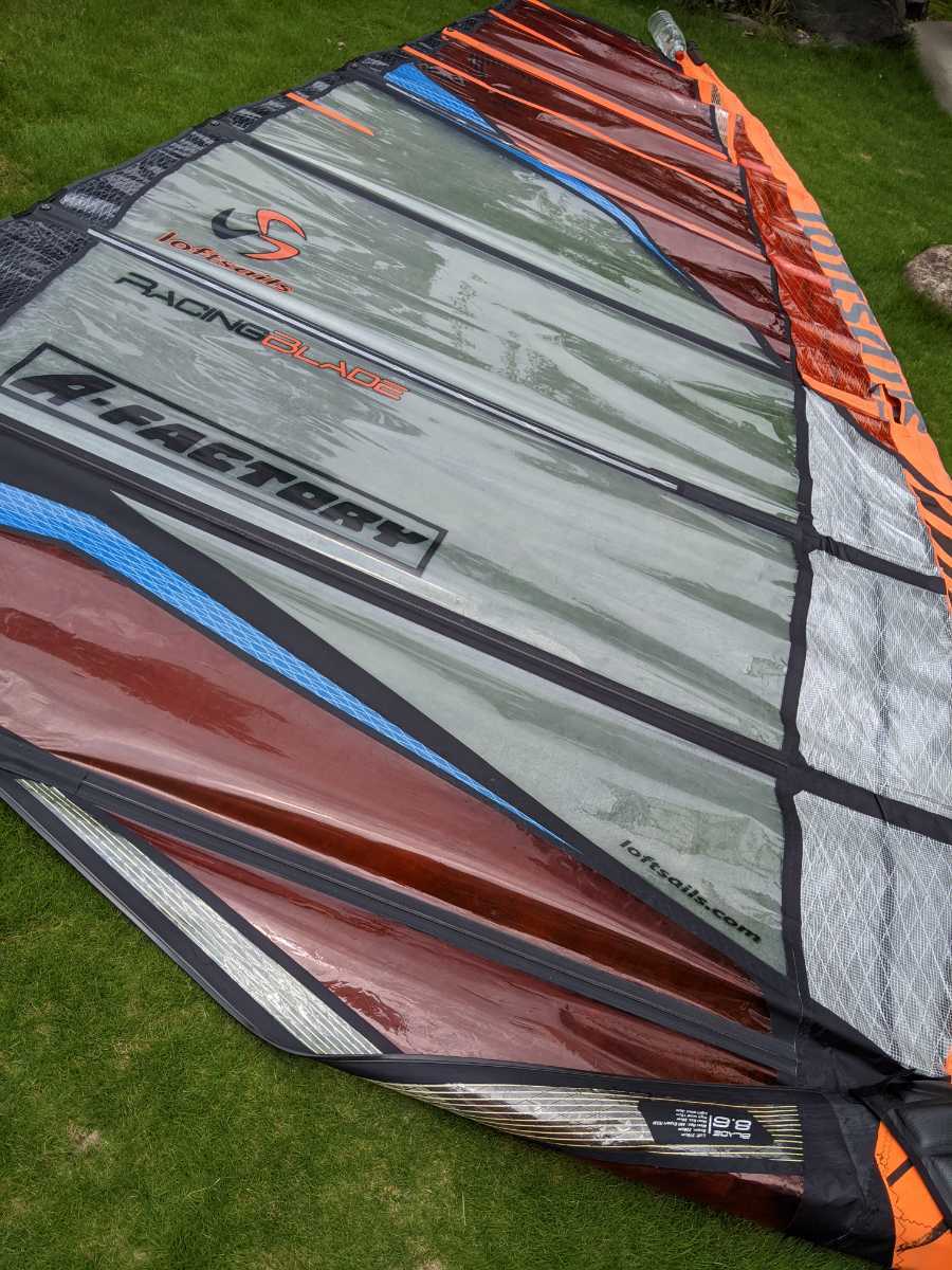 ロフトセイル Loftsails - 0 LOFTSAILS Racingblade スイッチブレード レーシングブレード Sail Windsurf RACINGBLADE 1 オキシジェン SWITCHBLADE White レース用ウインドサーフィンセイル