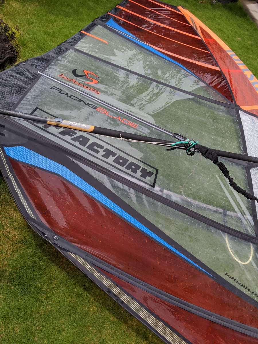 ロフトセイル Loftsails - 0 LOFTSAILS Racingblade スイッチブレード レーシングブレード Sail Windsurf RACINGBLADE 1 オキシジェン SWITCHBLADE White レース用ウインドサーフィンセイル