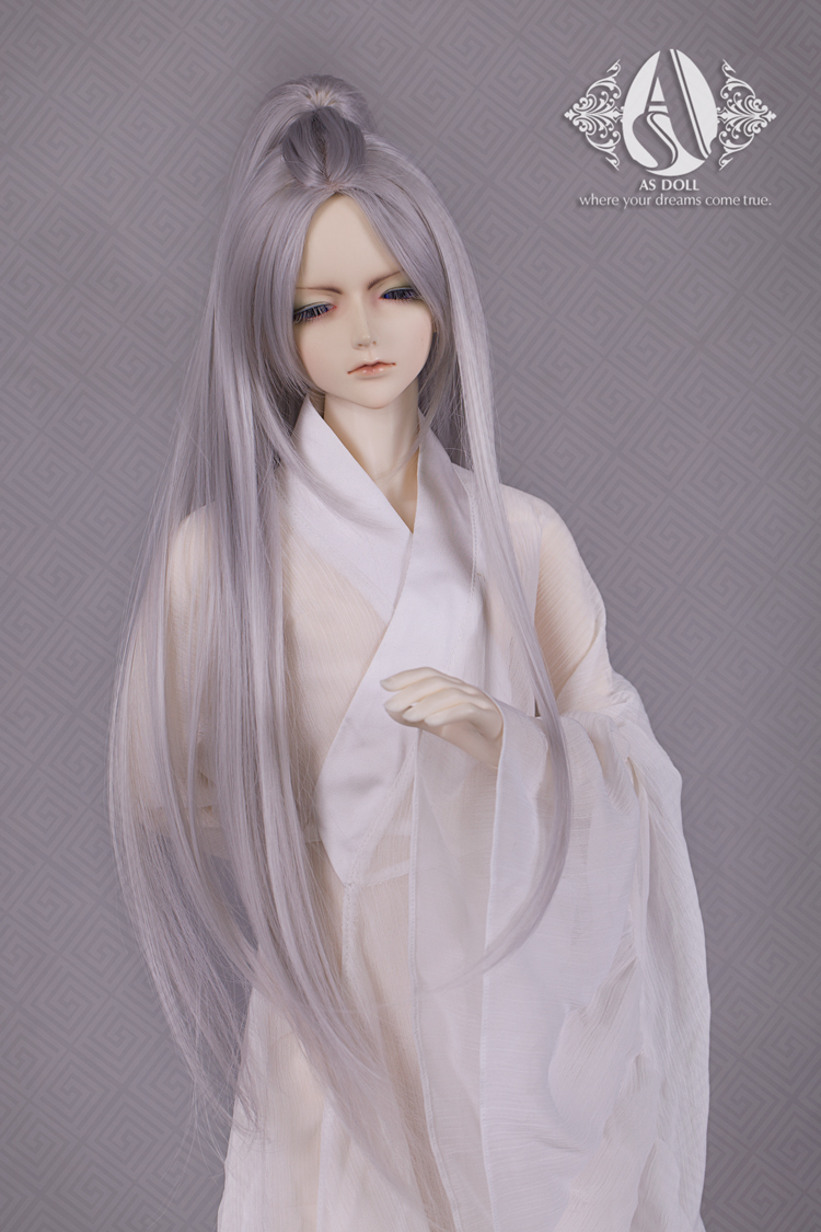 人気定番，セール AngellStudio様製 WG315071 球体関節人形ドール BJDドール ASDOLL AS1/3銀灰色振り分け髪(ウイッグ)｜売買されたオークション情報、yahooの商品情報をアーカイブ公開 - オークファン ウイッグ
