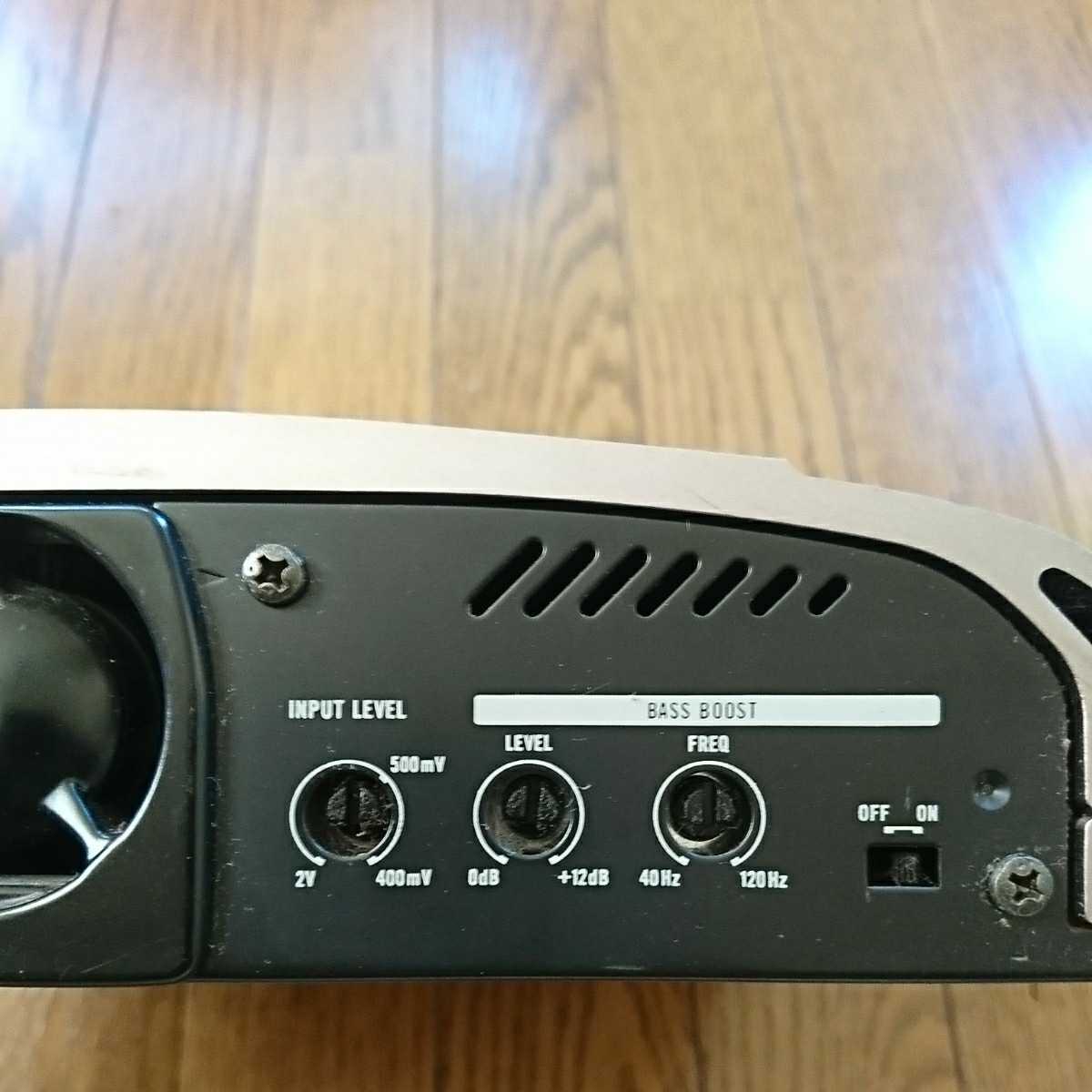 カロッツェリア carrozzeria パワーアンプ GM-X602 100w×2CH 280w×1CH 