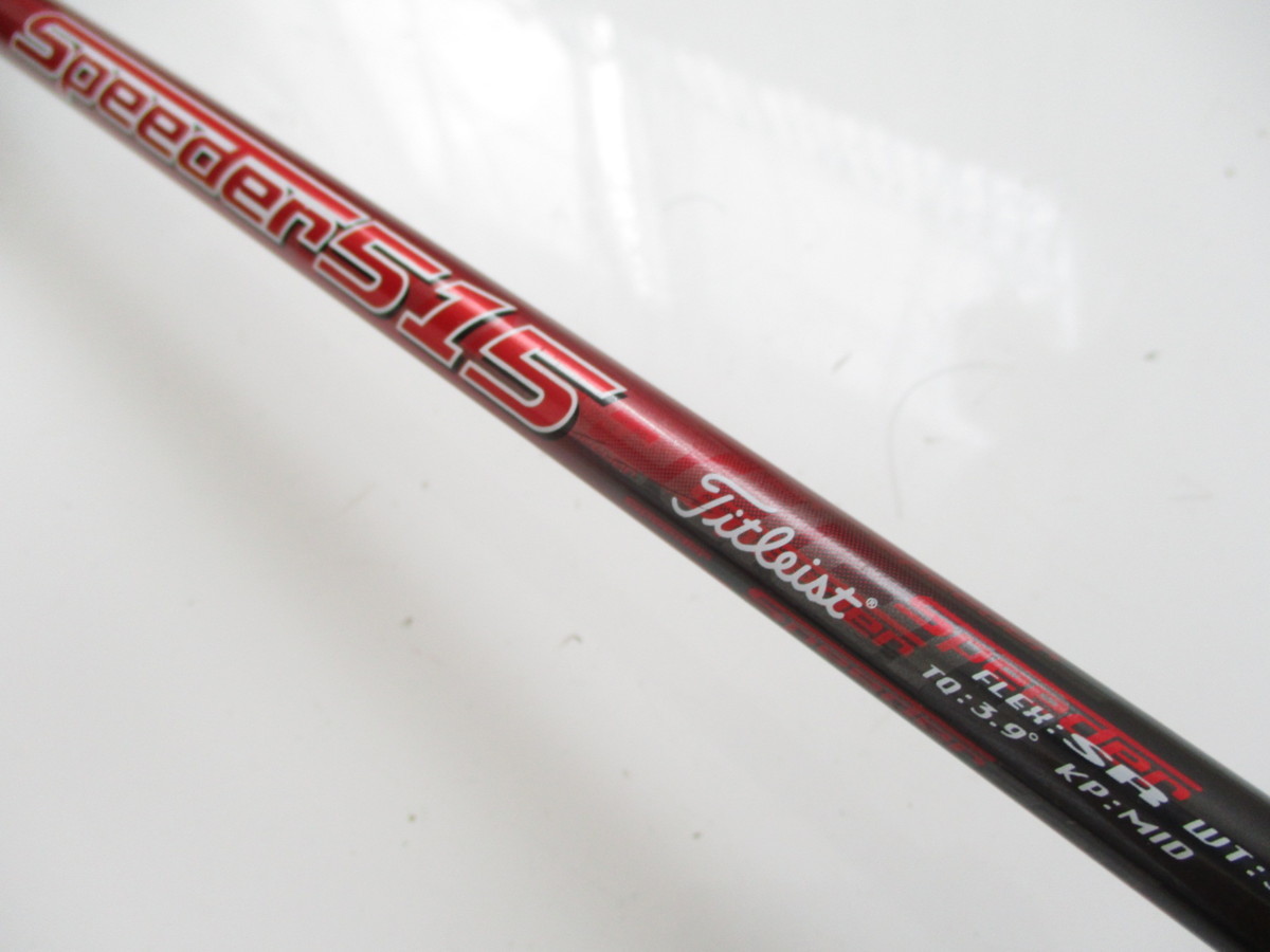 新作入荷，SALE 1W 45.5インチ用 スピーダーエボリューション エボ EV 515 SR 装着品 タイトリスト スリーブ付 TS1 TS4 TS2 TS3 VG3 915 917(フレックス SR)｜売買されたオークション情報、yahooの商品情報をアーカイブ公 男性右きき用