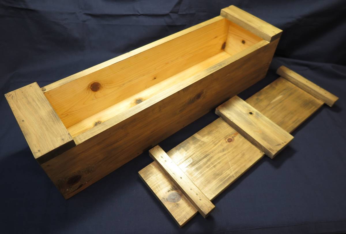 木箱 【 檜 】 道具箱 大工道具箱 宝石箱 茶道具箱 茶器箱 やりくり式