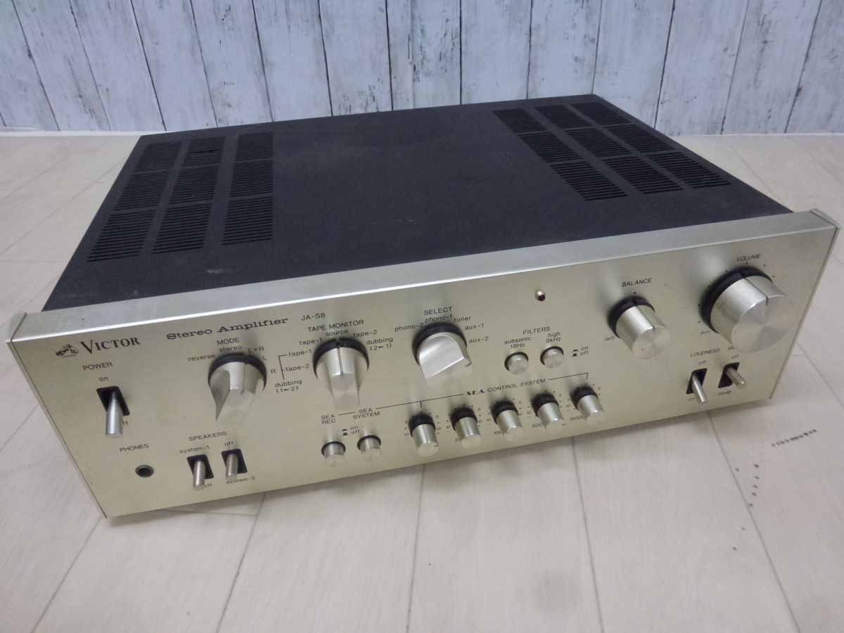 ビクター Victor M-2020 パワーアンプ 完動品