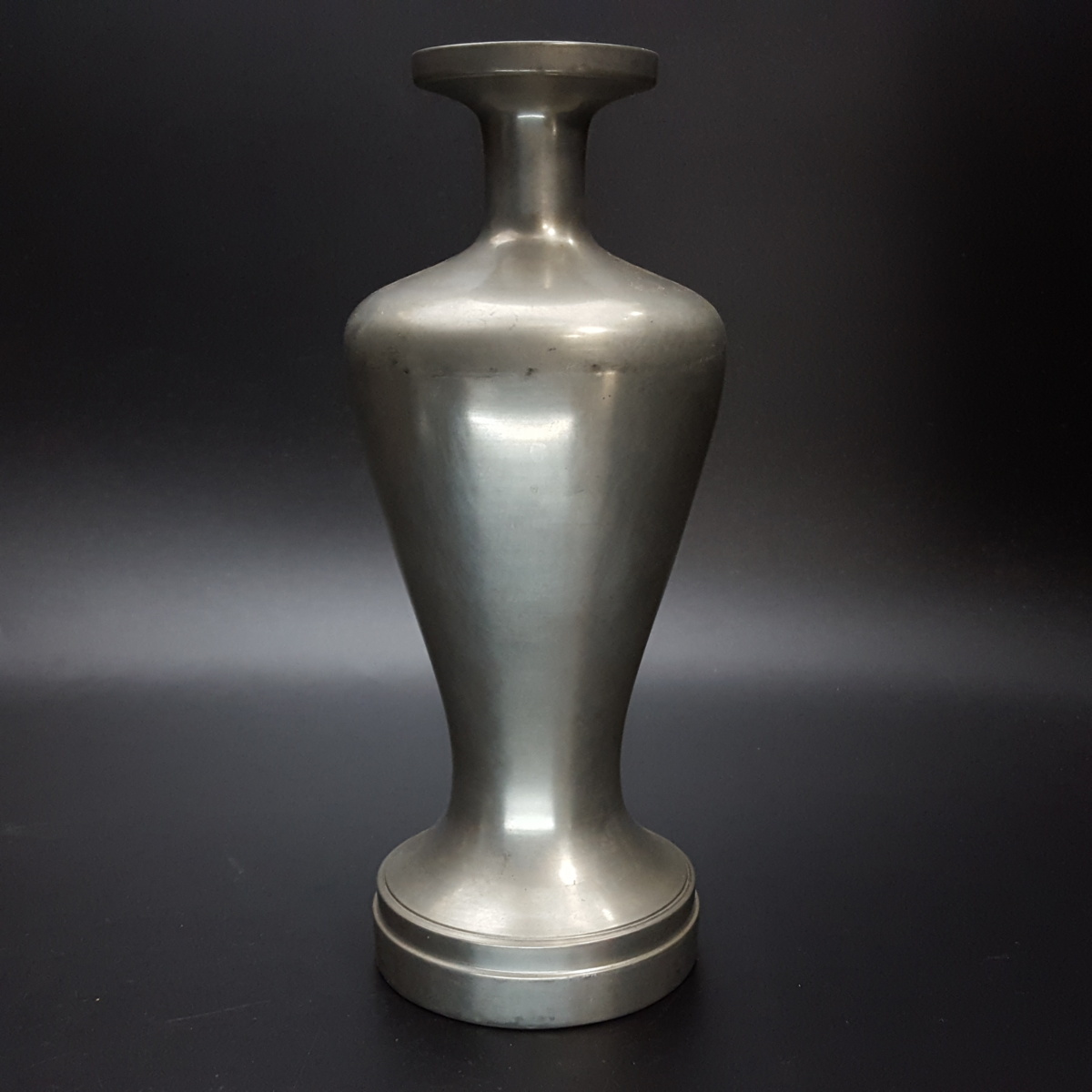 宝蔵】すずや 栄助 時代物 古錫御酒徳利一対 錫製 989g 1034g 酒器 時代