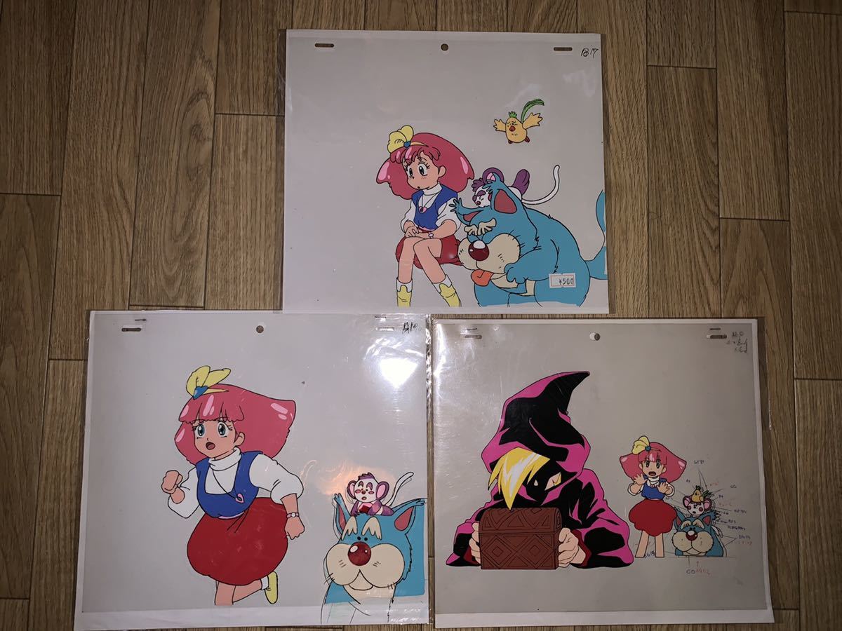 魔法のプリンセス ミンキーモモ セル画 ピースサイン 【公式通販】
