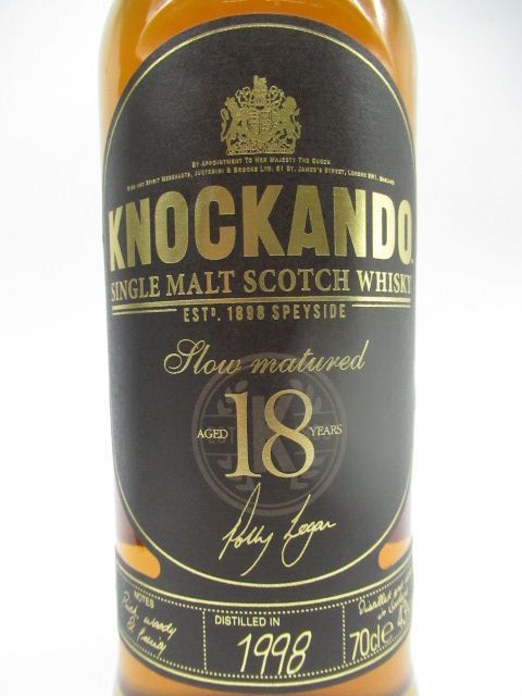 ノッカンドゥ 18年 1998 スローマチュアード 43度 700ml