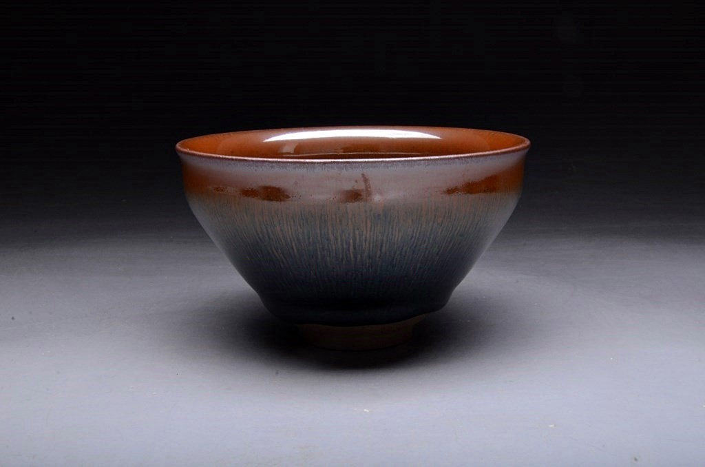 建窯 南宋 兎毫盞 建窯禾目天目茶碗（兎毫盞） 禾