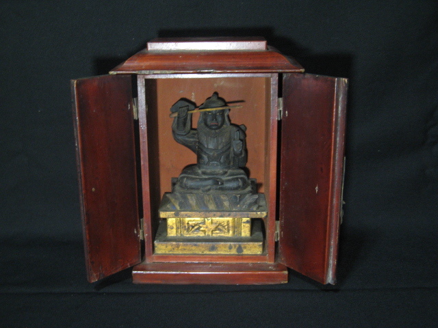 大黒天 骨董 仏像 仏教美術 厨子 恵比寿 妙見菩薩坐像 観音菩薩 親鸞