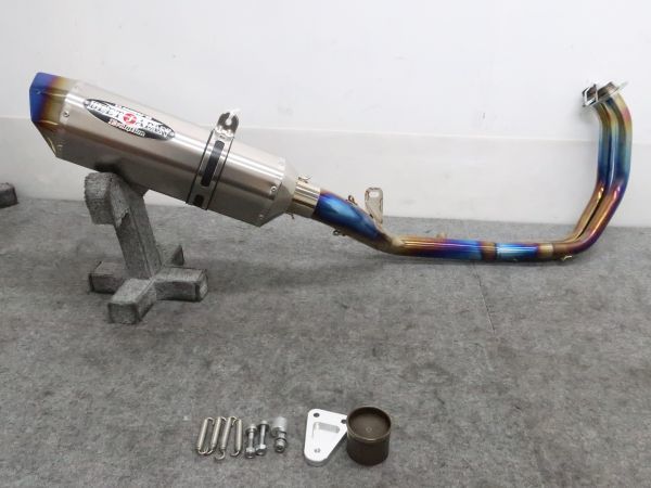 美品 Ninja400 14-17年 EBL-EX400E BEET チタン フルエキ ビート ◆返品対応します！●140サイズ T050903E