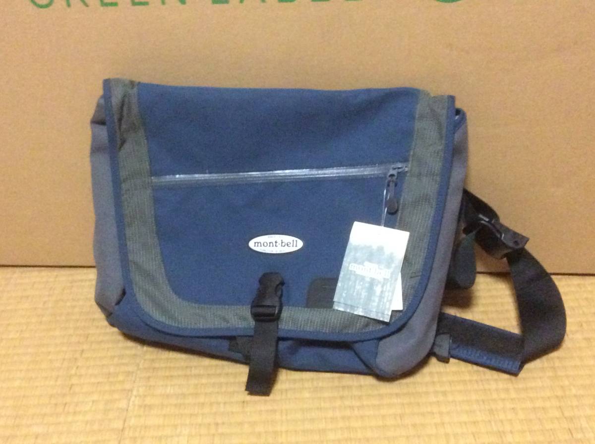 メッセンジャーバッグ モンベル mont-bell - bell mont ショルダーバッグ by メッセンジャー の通販 S｜モンベル (モンベル) 中古・古着通販mont-bell ナイロン S 公式（ショルダーバッグ