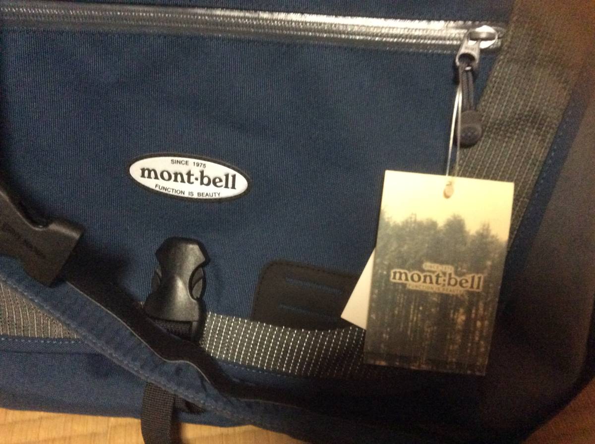 メッセンジャーバッグ モンベル mont-bell - bell mont ショルダーバッグ by メッセンジャー の通販 S｜モンベル (モンベル) 中古・古着通販mont-bell ナイロン S 公式（ショルダーバッグ