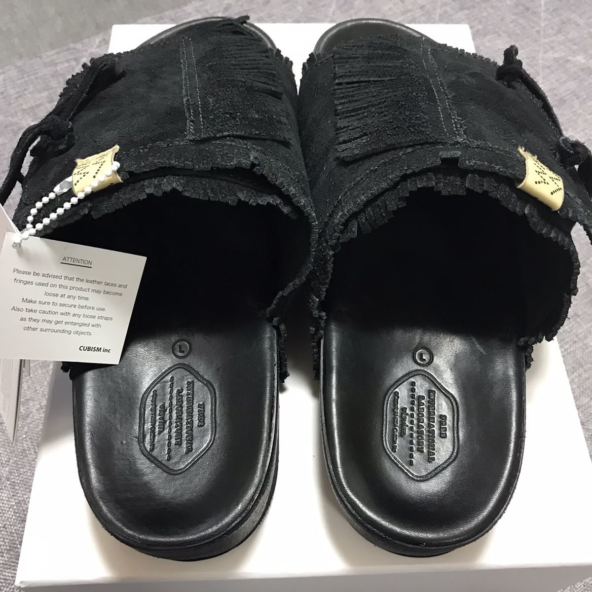 超美品】正規品 visvim 20SS 新作 CHRISTO SHAMAN-FOLK BLACK Lサイズ 
