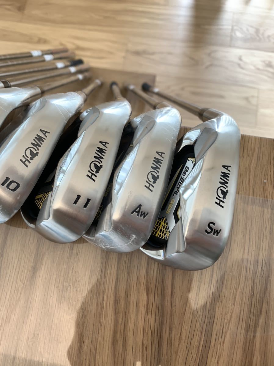 ZEAL 0 Be ビジール アイアン ホンマ HONMA 本間ゴルフ 左利き S 8本 レフティ ゴルフクラブ カーボン - be