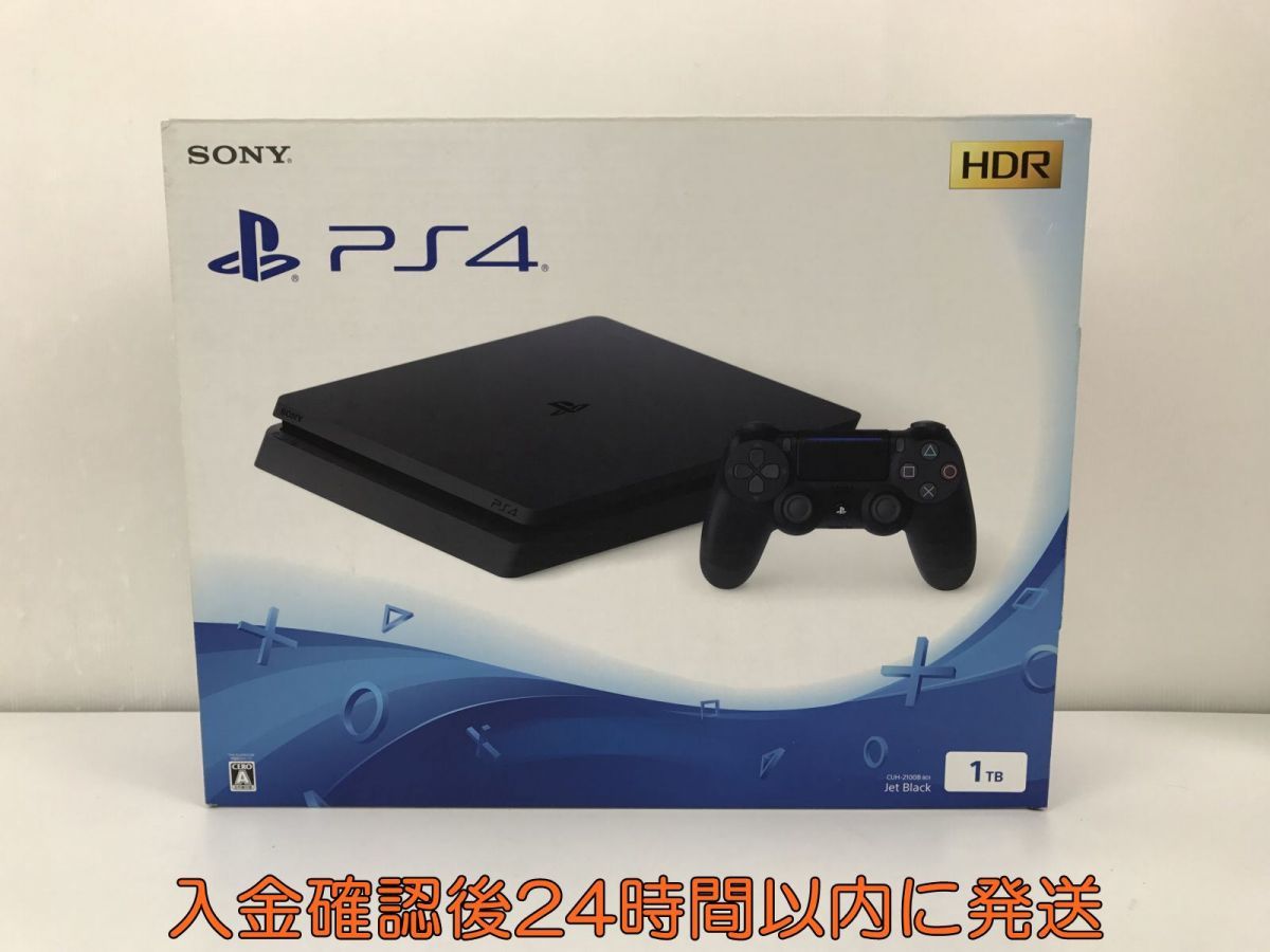 1円】未使用品 PS4 本体 セット 1TB ブラック SONY PlayStation4 CUH