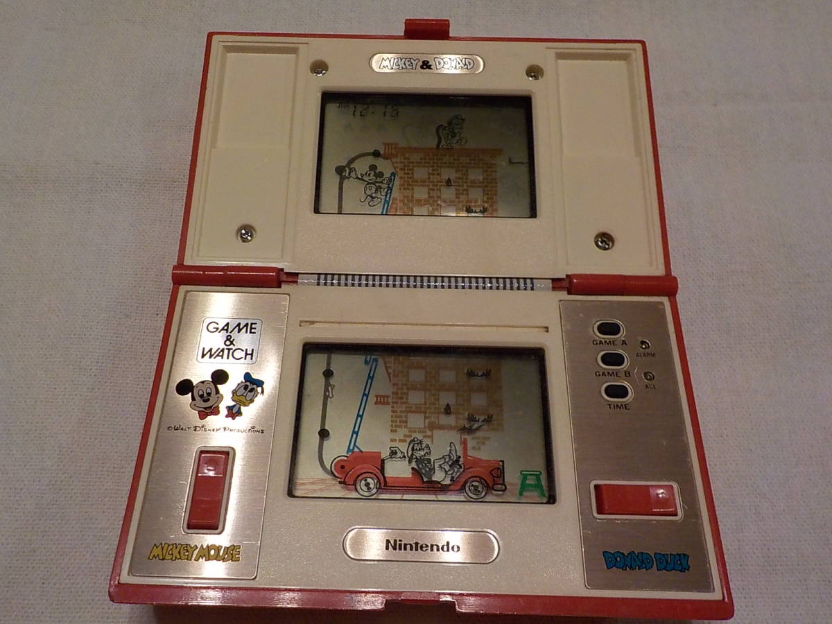 & - ゲームウォッチ 任天堂ミッキーマウスのタマゴ拾い Yahoo 