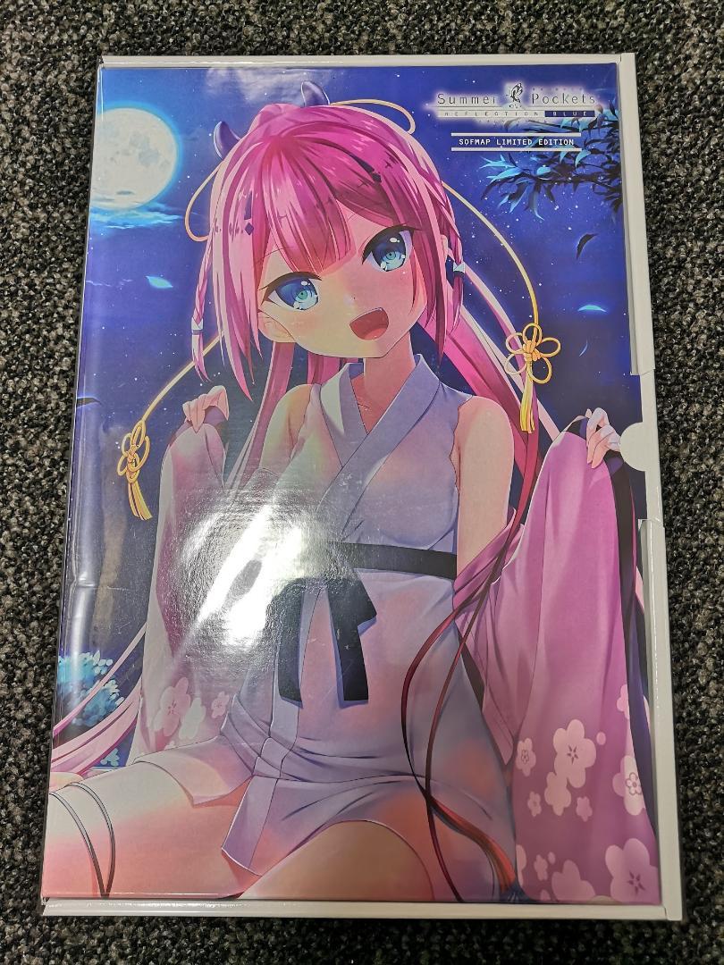 人気，100%新品 Summer Pockets REFLECTION BLUE ソフマップLIMITED EDITION特典グッズ/色紙/ポスター/シングルCDセット(コミック、アニメグッズ)｜売買されたオークション情報、yahooの商品情報をアーカイブ公開 - オーク その他