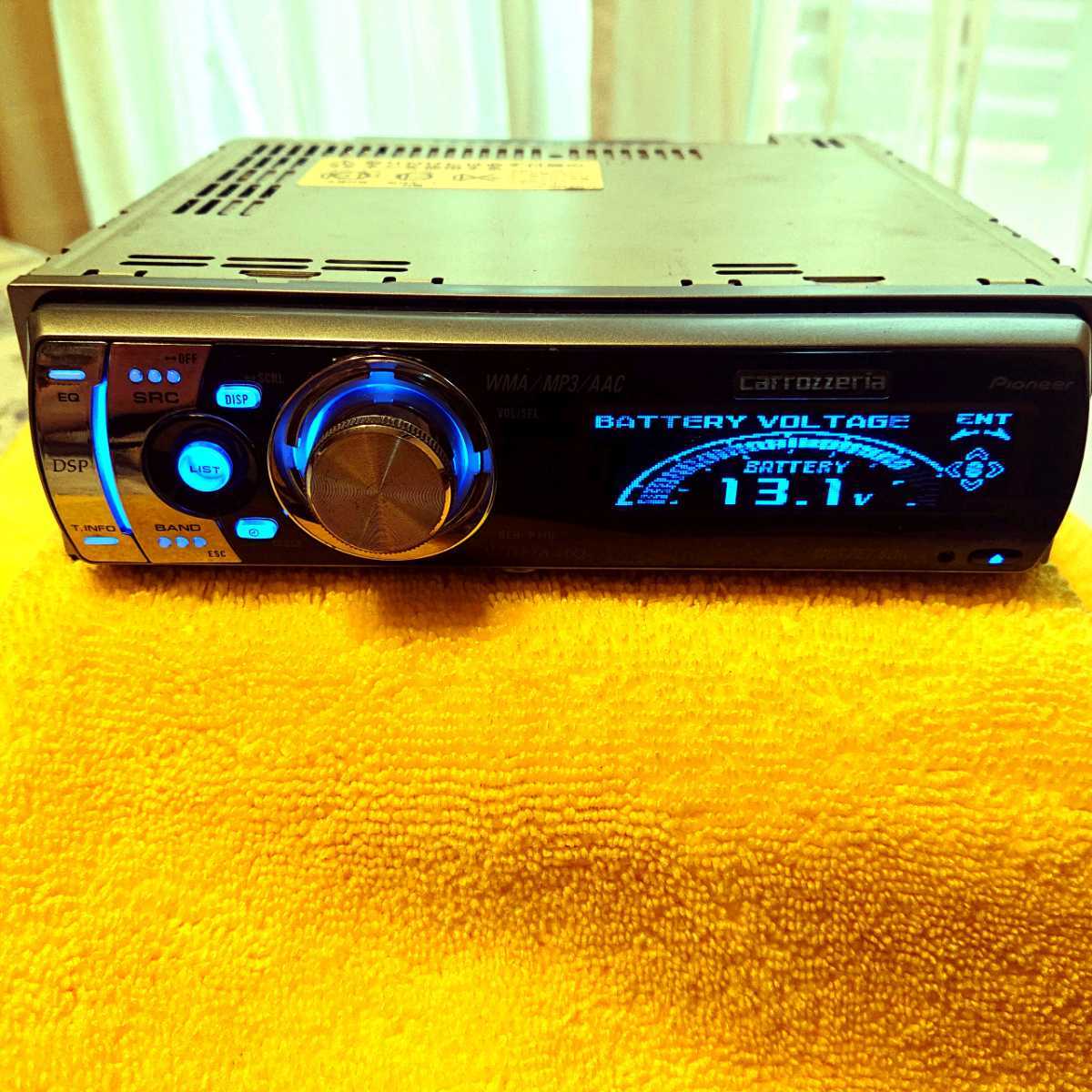 Pioneer カロッツェリアDEH-P710　1DINデッキ carrozzeria 【DEH-P710】 1DIN CDデッキ