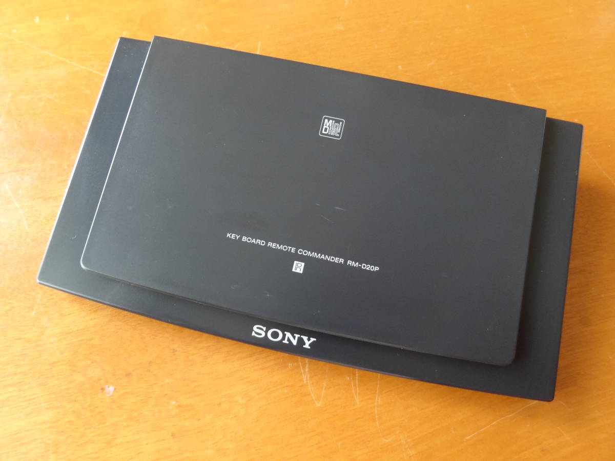 SONY ソニー MDデッキ用キーボードリモートコマンダー RM-D20P 動作