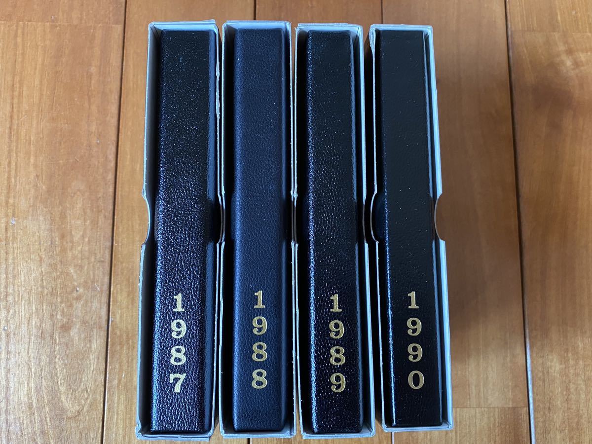 プルーフ貨幣セット 1987(昭和62)～1990 連年 4個 | PGT.UPRRP.EDU