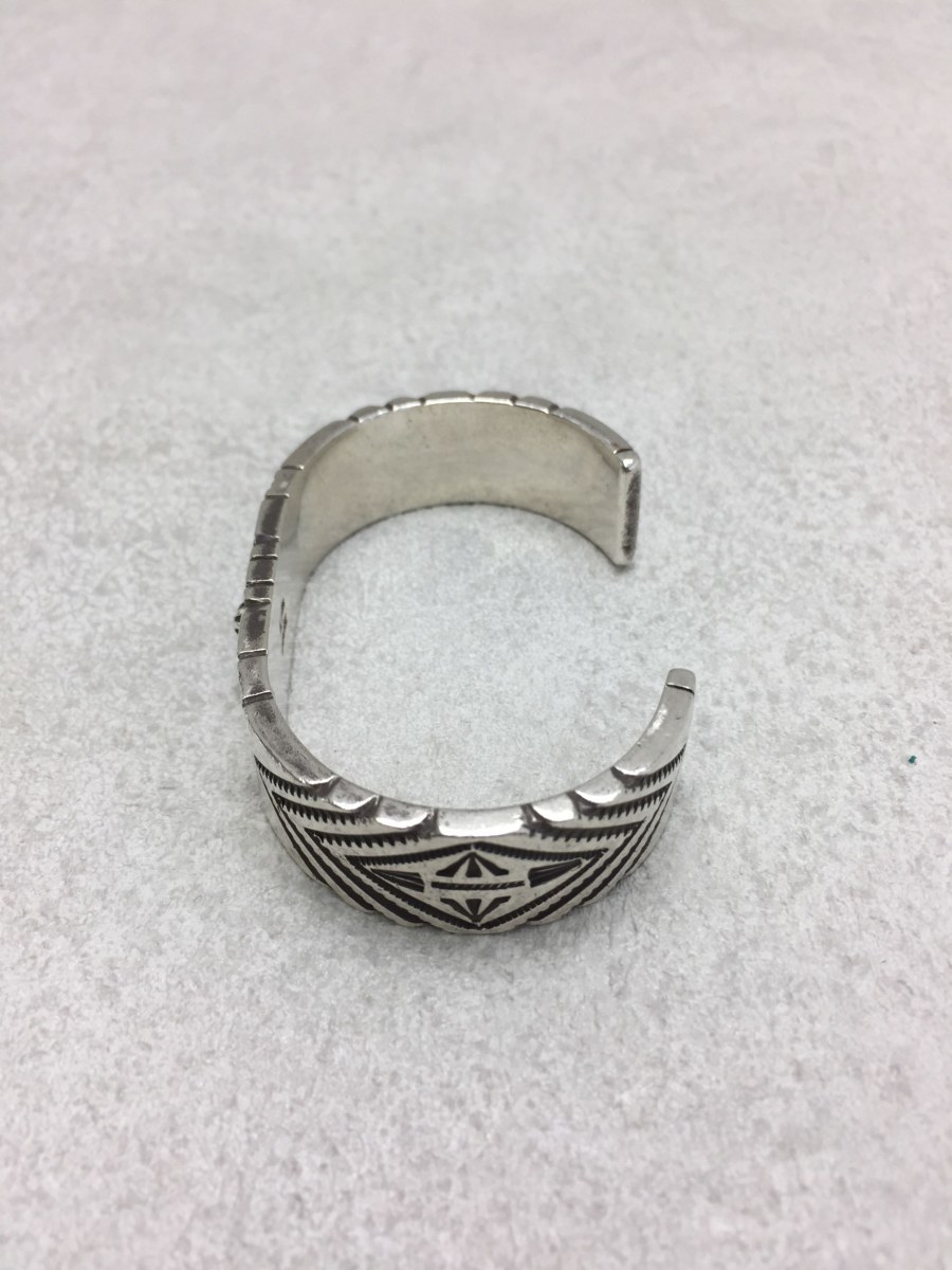 NAVAJO◇バングル/SV925/SLV/Wilson Jim/NAVAJO/ナバホ NAVAJO