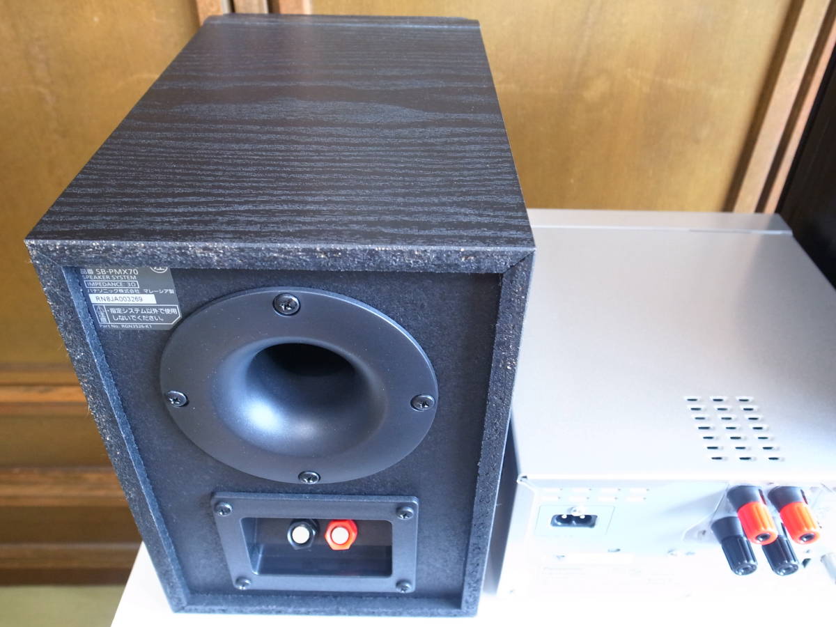Panasonic ☆ SA-PMX80【2018年製】ミニコンポ 動作良好 付属品あり(SC