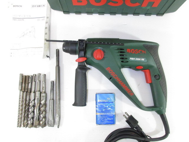 ハンマードリル アクト – - 〇ボッシュ(BOSCH) PBH2000RE越谷店 〇BOSCH(ボッシュ) PBH2000RE川口店 BOSCH RE 0 PBH PBH2000RE 電動ハンマードリル 振動ドリル Bosh