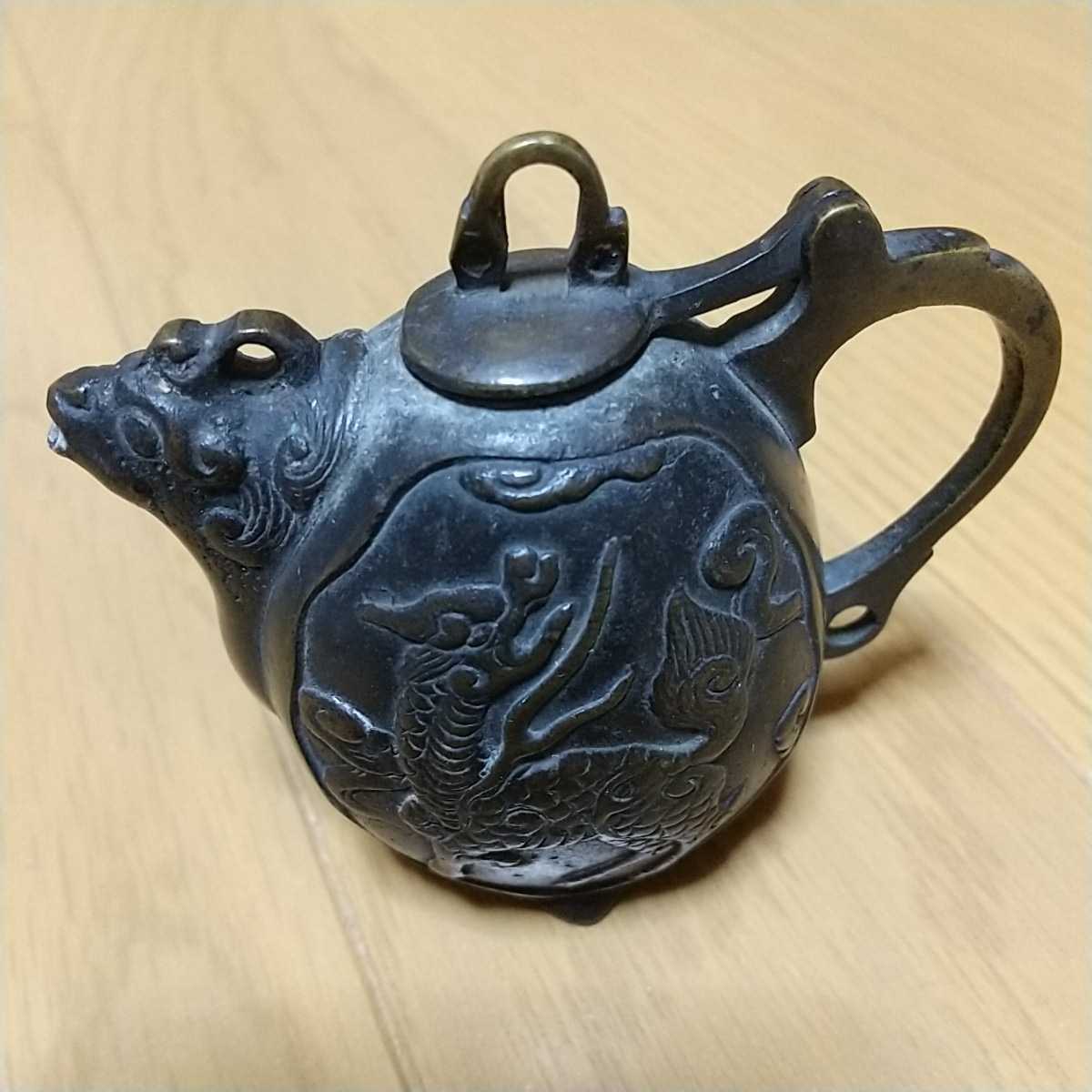 中国古美術 旧蔵珍品 明代正徳 墨地緑彩鳳紋 蟋蟀壺 陶磁器 置物 文房賞物