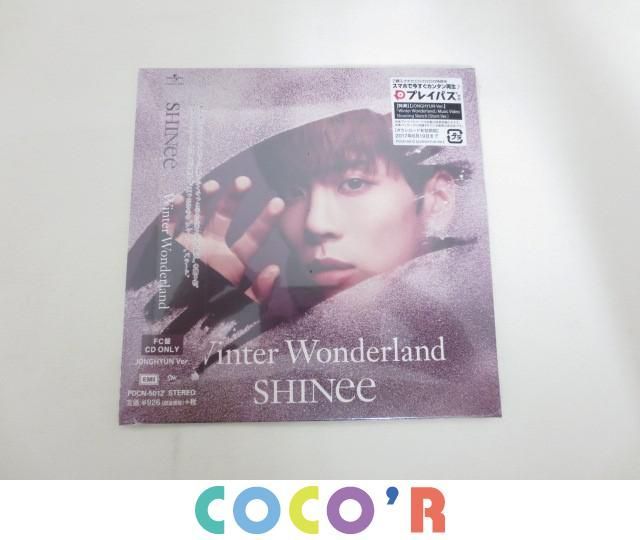同梱可】新品 韓流 SHINee CD ジョンヒョン Ver. Winter Wonderland FC