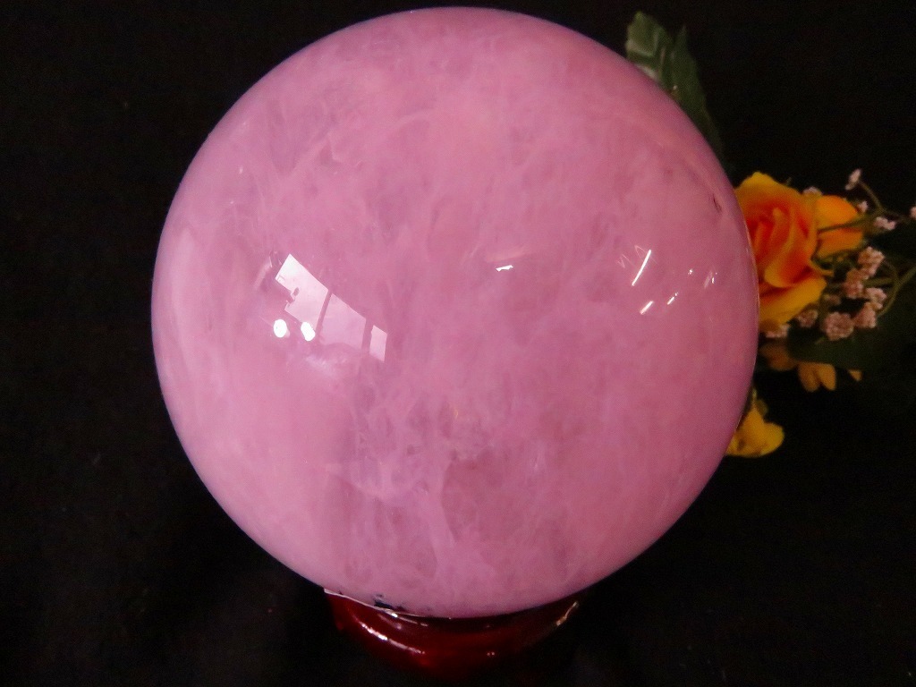 100%新品，安い 超限定品 超綺麗Ｋ9ローズ水晶丸玉 超巨大台付き1.9ｋｇ 127㎜ tr15862(原石)｜売買されたオークション情報、yahooの商品情報をアーカイブ公開 - オークファン 原石