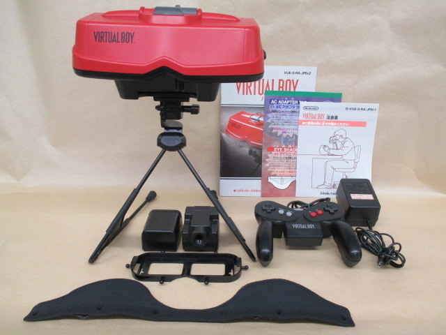 任天堂 VIRTUAL BOY バーチャルボーイ VB 動作チェック済 別売りAC