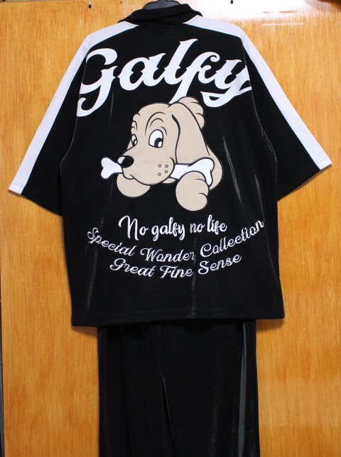 SALE SALE GALFY F 10285020ガルフィーアップリケ刺繍半袖ジャージ上下セット訳あり(ジャージ)｜売買されたオークション情報、yahooの商品情報をアーカイブ公開 - オークファン ジャージ
