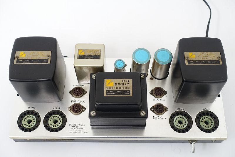 △▽LUXMAN KMQ60 真空管 パワーアンプ KMQ-60 ラックスマン